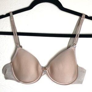 Chantelle Sublime Invisible Spacer T-Shirt Bra 3951 34B Nude